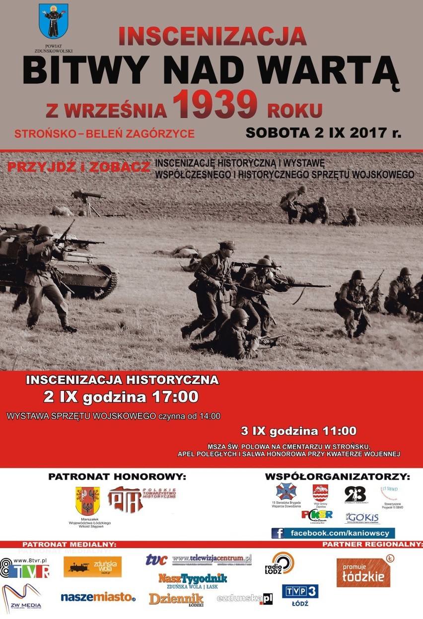 Inscenizacja bitwy z września 1939 w Beleniu już w sobotę