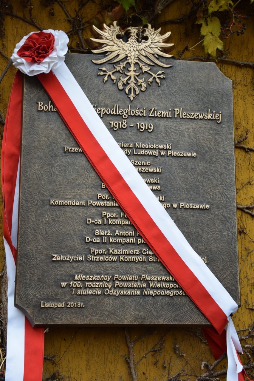 W Pleszewie trwają powiatowe obchody 100-lecia odzyskania przez Polskę niepodległości oraz 20-lecia reaktywowania powiatu pleszewskiego