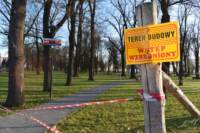 Ogrodzenie wokół Parku Tysiąclecia w Krośnie Odrzańskim wkrótce zniknie.