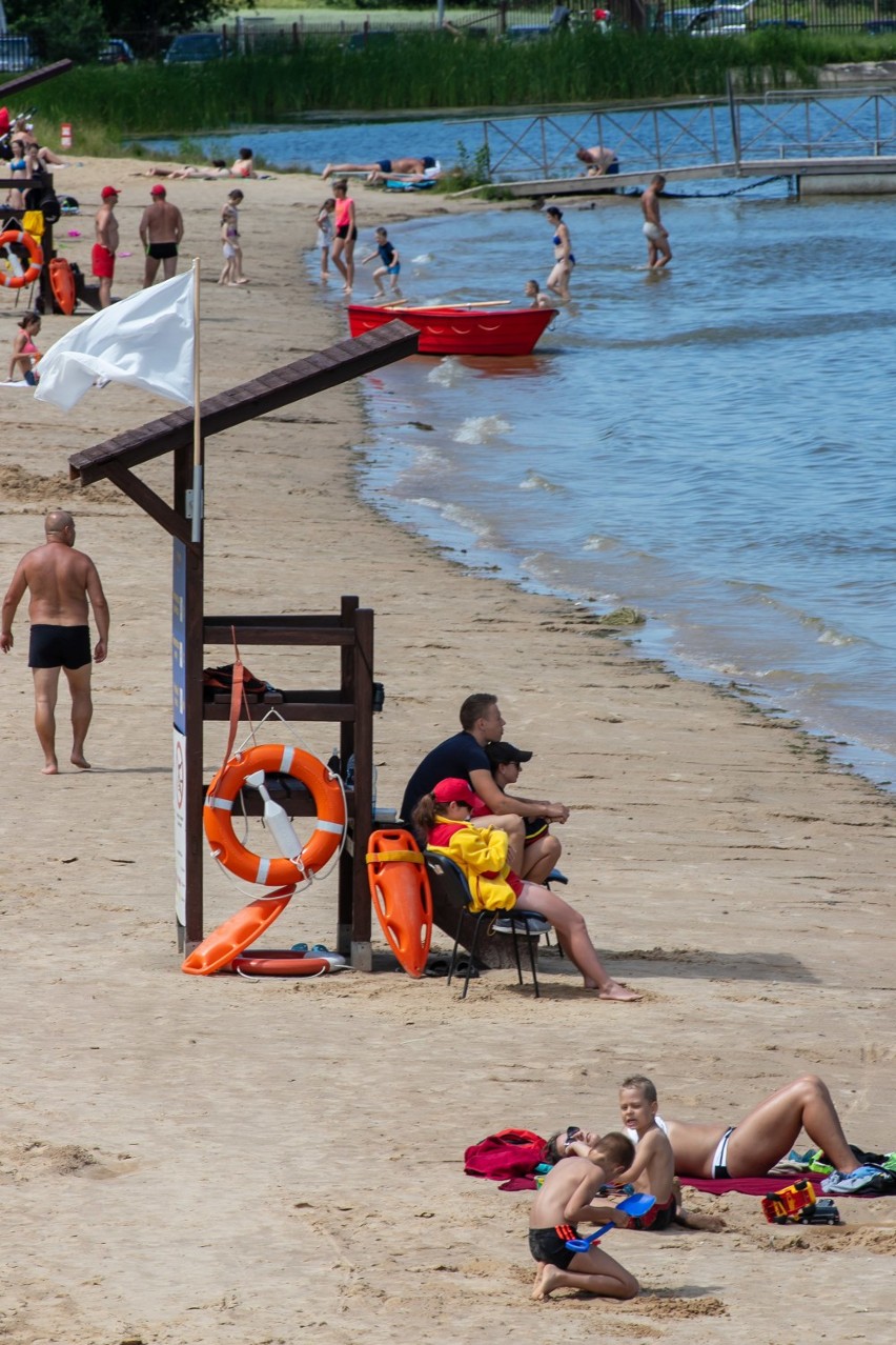 Rekordy letnie na plaży na Dojlidach. Jakie? [zdjęcia]