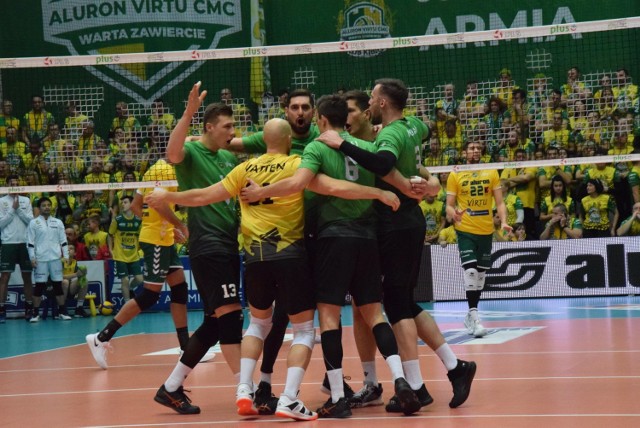 Aluron Virtu CMC Zawiercie – GKS Katowice 0:3 (22:25, 22:25, 19:25)