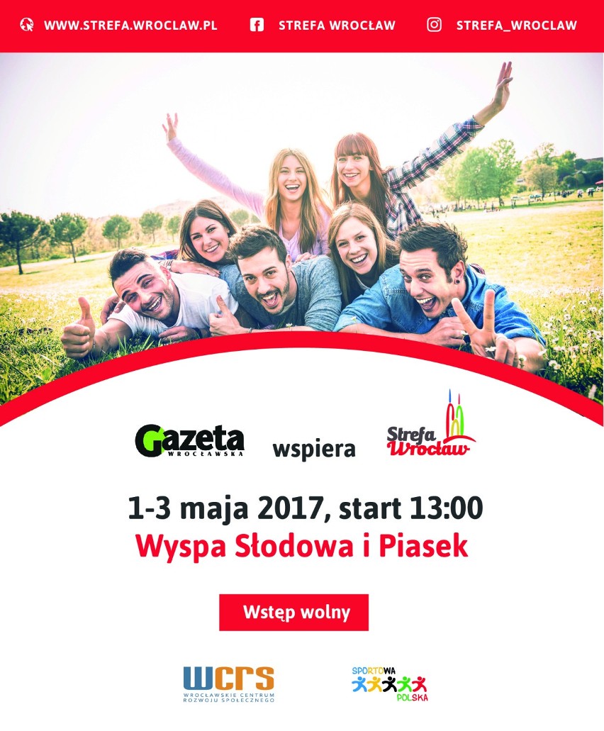 Strefa Wrocław – spędź majówkę na Wyspie Słodowej!