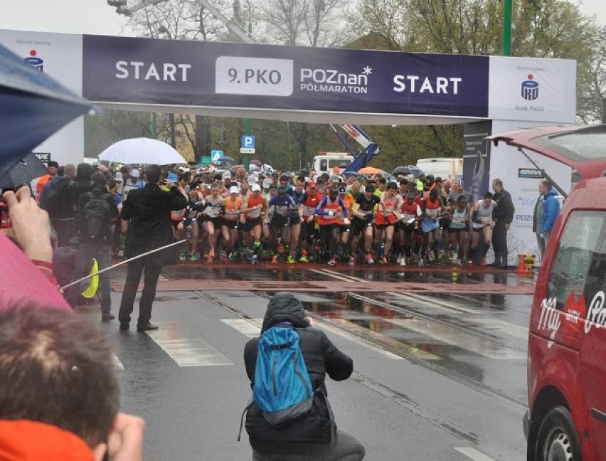 Strażak z Chodzieży Krzysztof Zawistowski pobiegł w półmaratonie