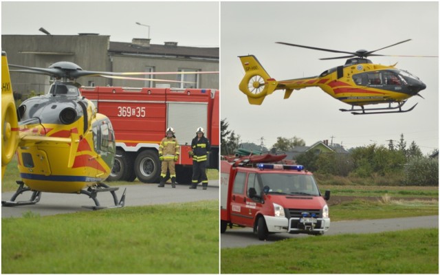 Wypadek spadochroniarza pod Włocławkiem