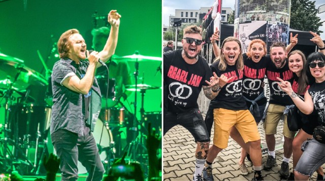 Koncert Pearl Jam w Krakowie przyciągnął tłumy fanów amerykańskiej grupy