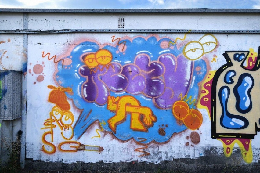 Nowe graffiti „na legalu” w Sokółce. Malowidła powstały w ramach programu „WYbudźcie kulturę!” 