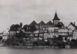 Malbork w latach 30. XX wieku. Takie miasto i okolicę sfotografował Heinrich van der Piepen