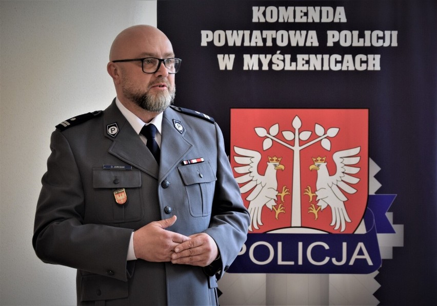 Podinsp. Dominik Jurczak, zastępca komendanta powiatowego...