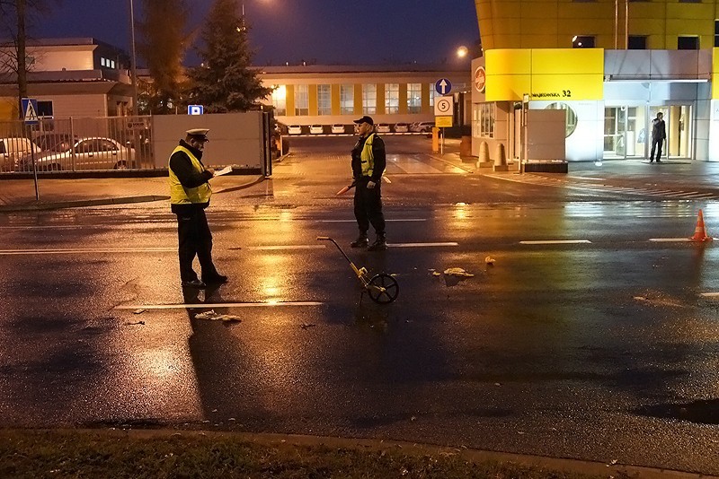 Kalisz:Śmiertelny wypadek na ulicy Majkowskiej. Nie żyje kobieta potrącona na pasach. ZDJĘCIA