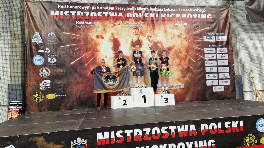 Zawodnicy KSW Szczecinek na turnieju mistrzowskim w Będzinie