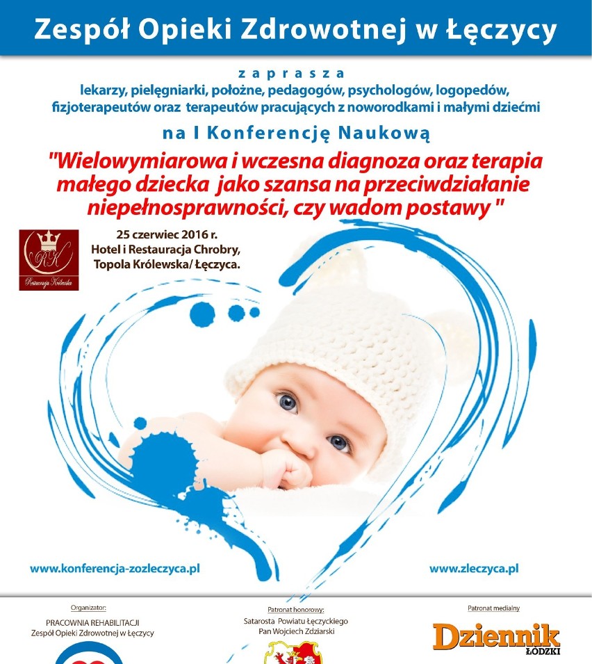 Konferencja naukowa ZOZ Łęczyca. Będą rozmawiać o noworodkach i małych dzieciach