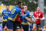 Rugbiści Arki Gdynia nie zatrzymali Orkana z Sochaczewa. Peter Steenkamp dał się we znaki żółto-niebieskim ZDJĘCIA