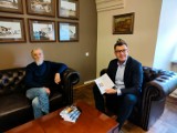 Spotkanie autorskie z Janem Adamem Borzęckim w Miejskiej Bibliotece Publicznej w Sandomierzu