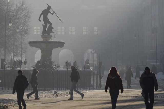 Fontanna Neptuna jest ozdobą na Długim Targu