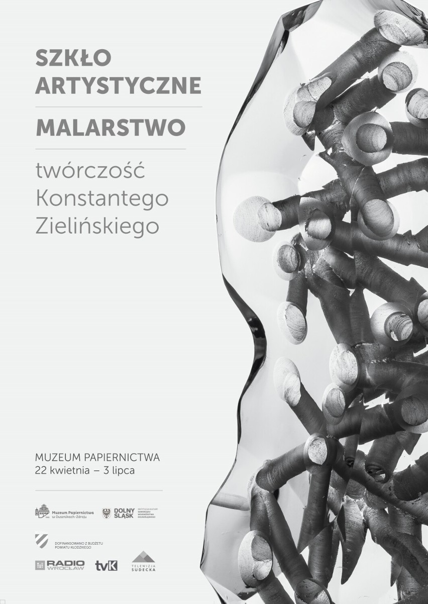 Wystawa szkła artystycznego w Muzeum Papiernictwa w Dusznikach-Zdroju  