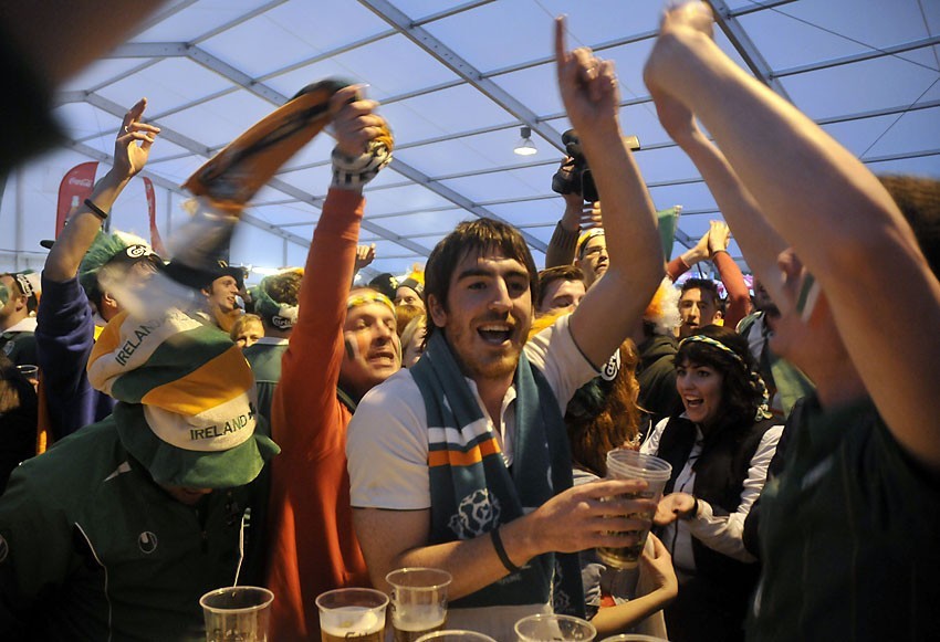 Euro 2012 w Gdańsku: Kibice na meczu Irlandia - Hiszpania [ZDJĘCIA/ FILMY]