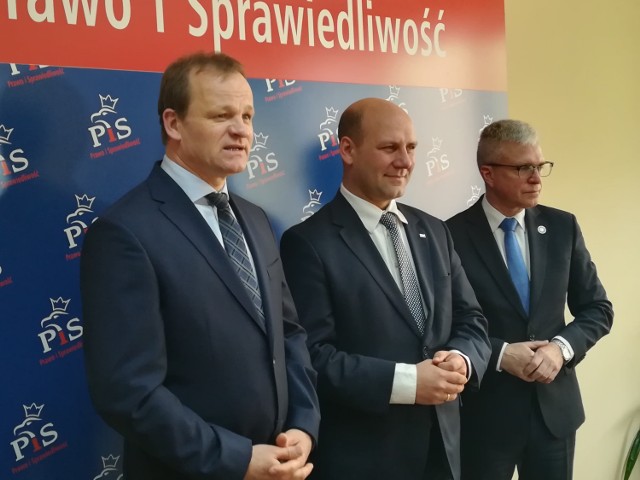 Od lewej: Zbigniew Dolata, Szymon Szynkowski vel Sęk i Robert Gaweł