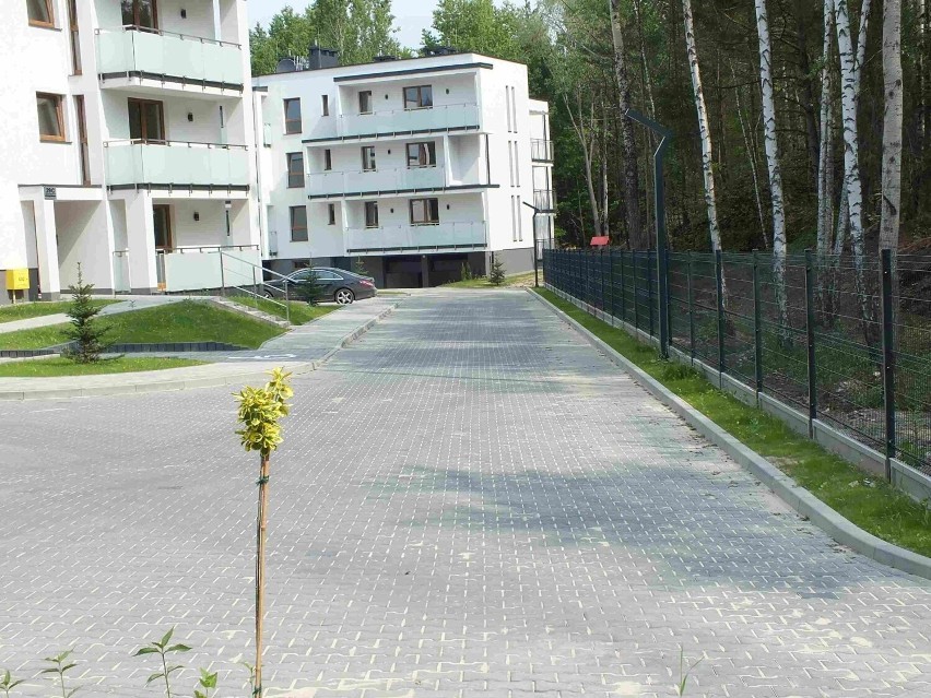 Pierwsza część osiedla Leśna Enklawa w Starachowicach. Jest 60 nowych mieszkań