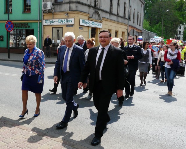 Jerzy Buzek w Lublińcu uczestniczył w obchodach 10-lecia Polski w Unii