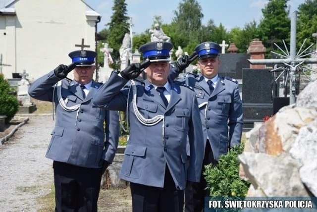 Święto Policji w Komendzie Powiatowej Policji w Jędrzejowie
