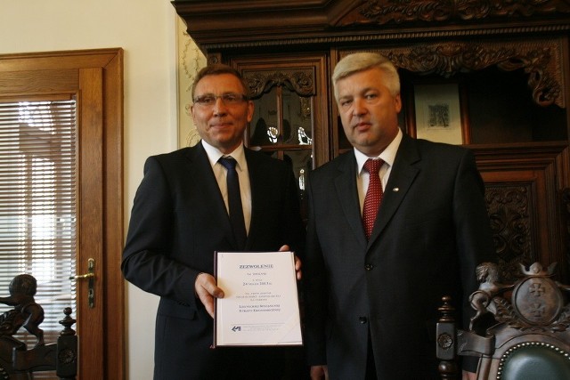 Mariusz Gnych i Adam Grabowiecki