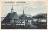 Kościół św. Jadwigi Śląskiej w Rybnicy Leśnej na starych, przedwojennych widokówkach!