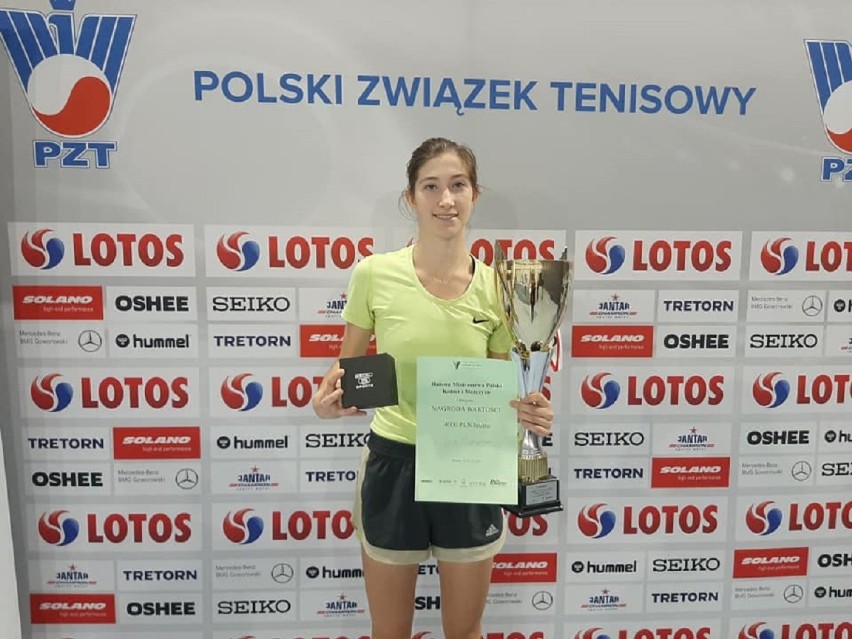 Oczachowska mistrzynią Polski kobiet w tenisie. Srebro Szczepańskiej [zdjęcia]