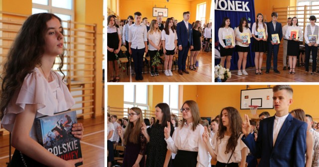 Zakończenie roku szkolnego ósmoklasistów z SP nr 3 w Aleksandrowie Kujawskim [zdjęcia]