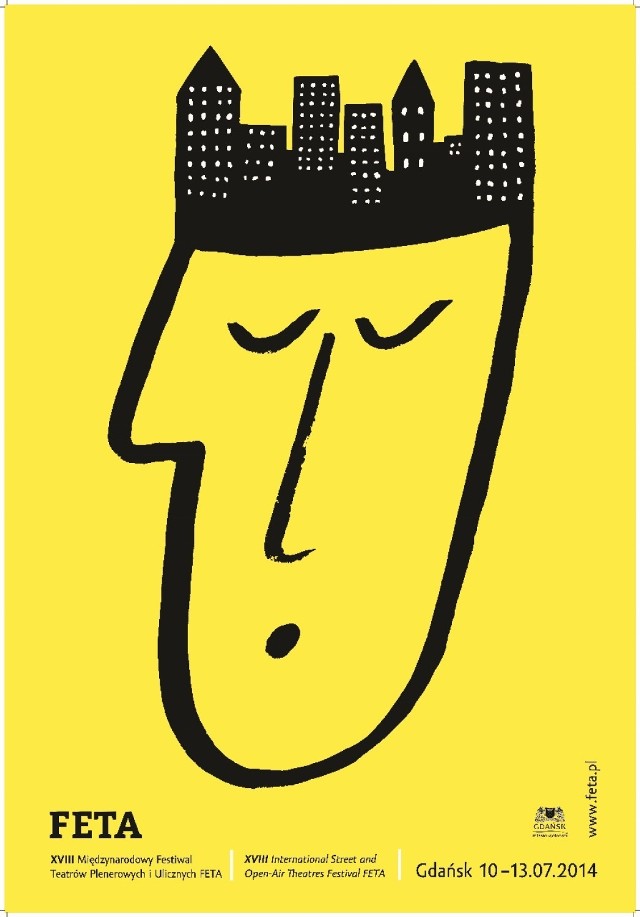 Ubiegłoroczną edycję festiwalu Feta promował plakat Filipa Ciślaka