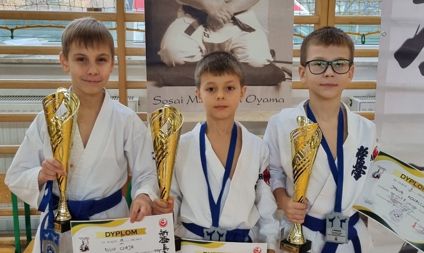 Zawodnicy KK Randori Radomsko na II Ogólnopolskim Turnieju Karate Kyokushin w Wąchocku