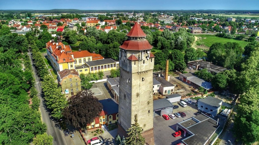 Międzyrzecz z lotu ptaka prezentuje się wybornie!...