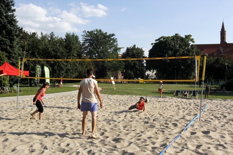 Volleyball Wyspa Beach na Wyspie Słodowej