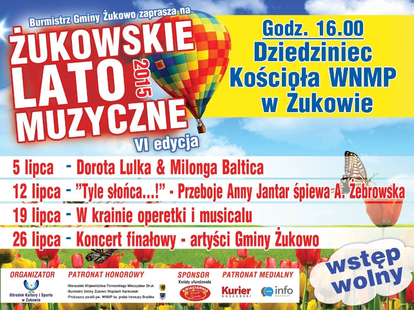XI Żukowskie Lato Muzyczne 2015 - Dorota Lulka i Milonga Baltica
