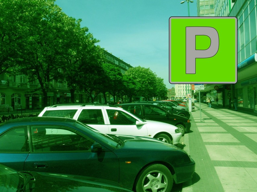 Zielony parking według projektu Towarzystwa Absolwentów...