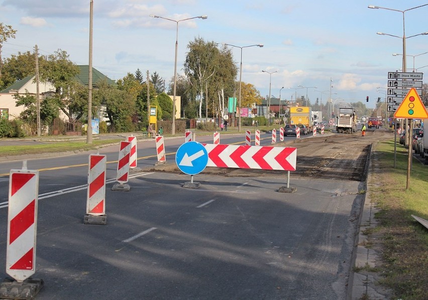 Trwa remont ul. Rejowieckiej w Chełmie.