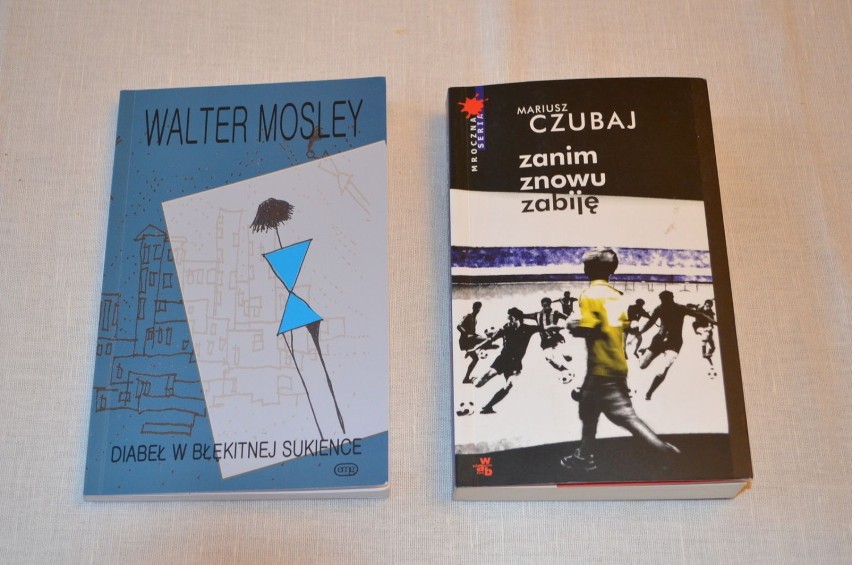 Mnie udało się zdobyć 2 książki - Waltera Mosleya oraz...