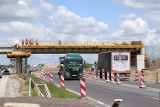 Budowa A1 koło Łodzi. Zdjęcia z budowy autostrady A1 od węzła Tuszyn do węzła Piotrków Trybunalski Południe