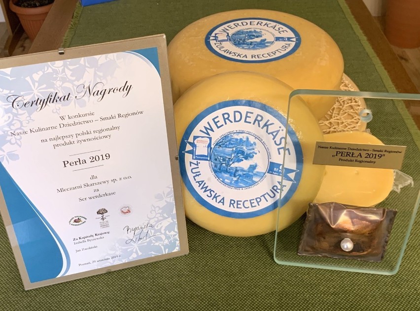 Ser Werderkäse i mleko z Maluty  - wyróżnione na Targach Smaki Regionów 2019.