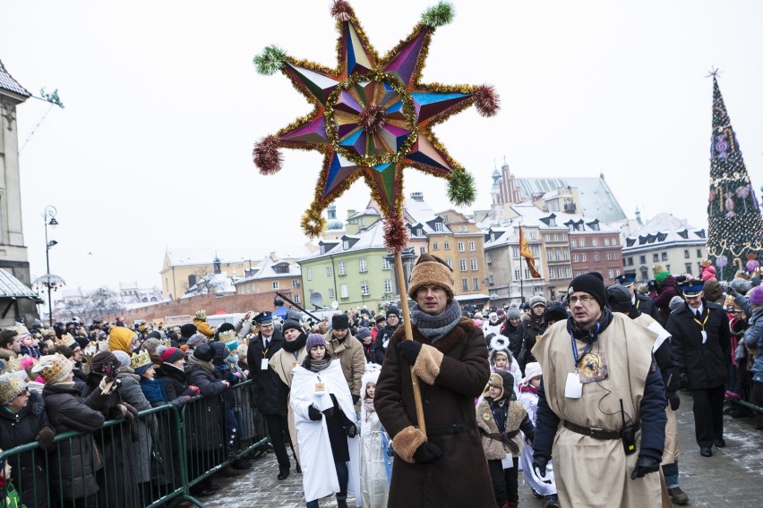 Orszak Trzech Króli 2017. Utrudnienia na Krakowskim...