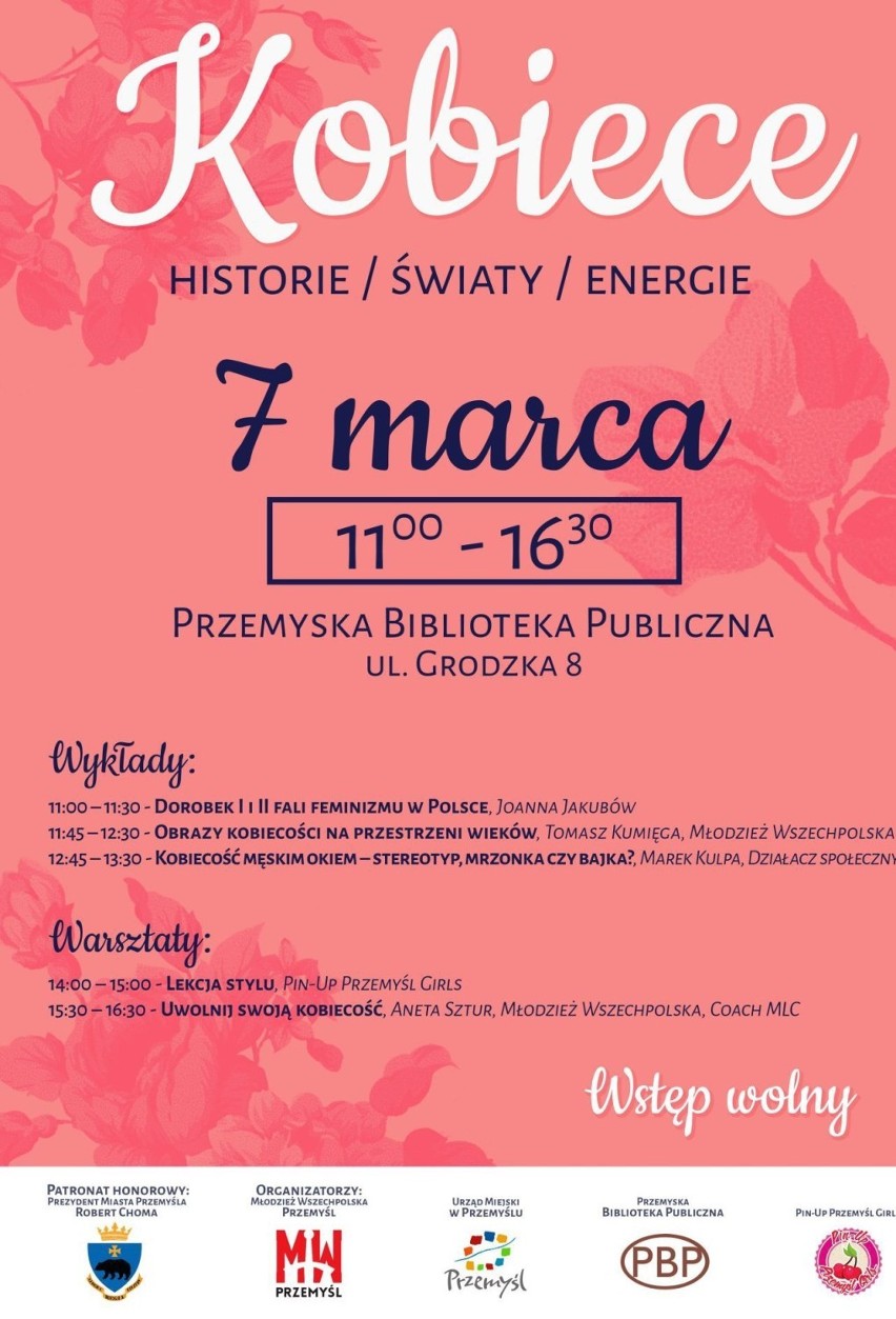 7 marca w przemyskiej bibliotece spotkanie "Kobiece historie/światy/energie"