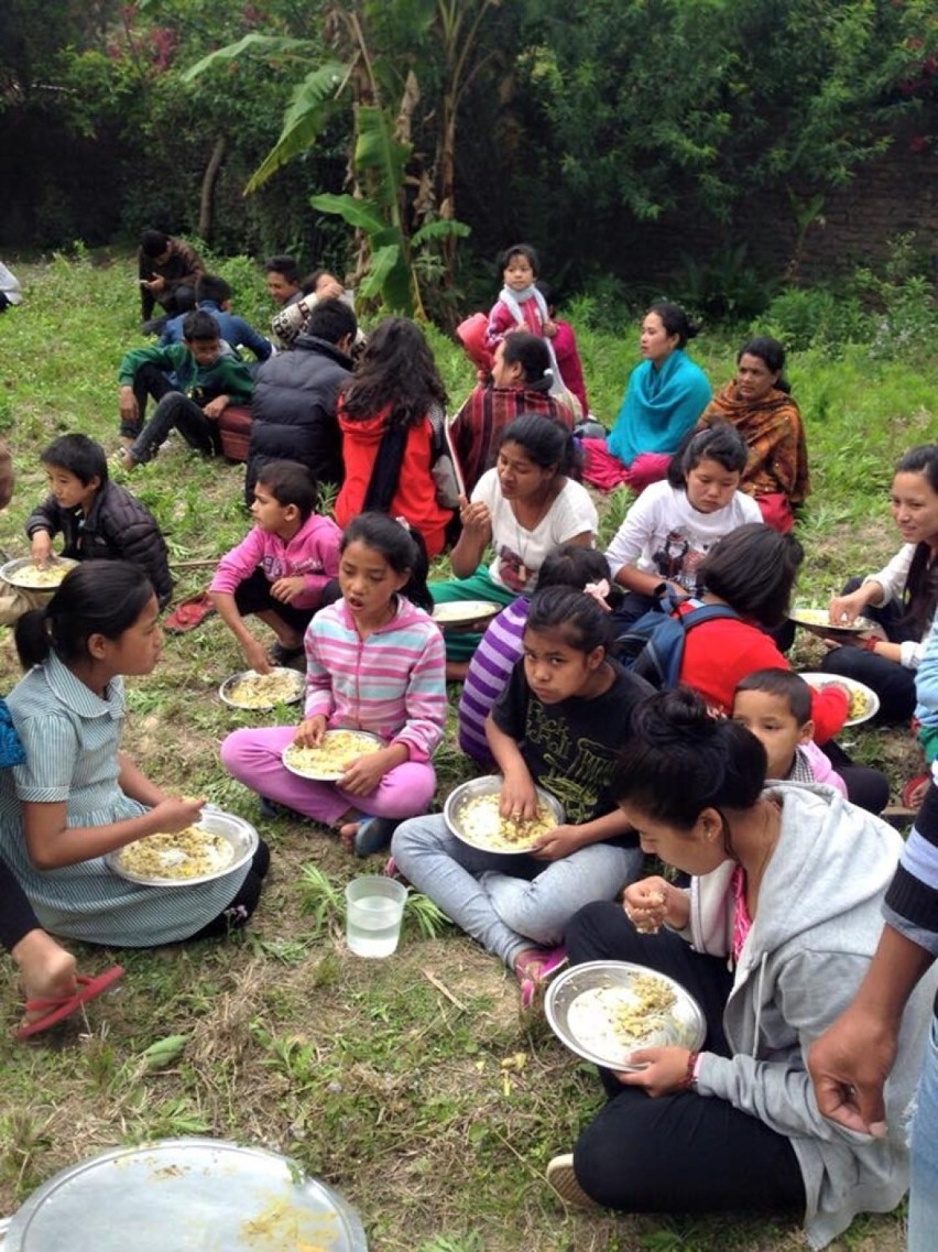 Dzieci z Nepalu w Wałbrzychu i po trzęsieniu ziemi w ojczyźnie