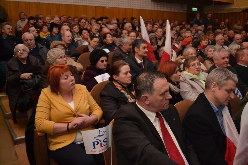 Jarosław Kaczyński przyjechał do Miastka