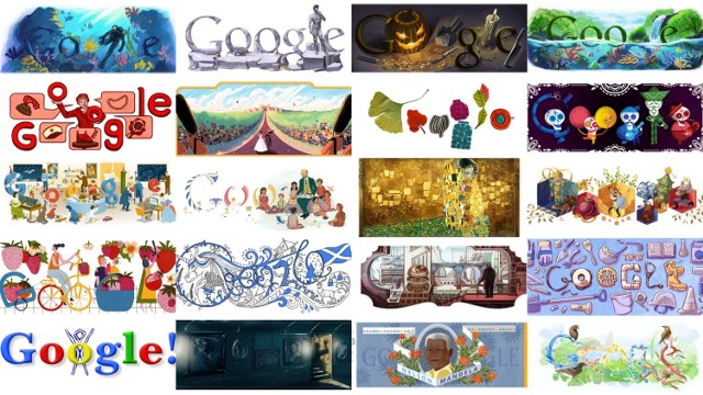 Google Doodle to małe, zazwyczaj kolorowe obrazki, które pojawiają się od czasu do czasu w miejscu wyszukiwarki Google. Zazwyczaj dotyczą świąt, ważnych rocznic lub wydarzeń, które właśnie mają miejsce. Co ciekawe, na całym świecie to samo wydarzenie może mieć różne grafiki, zależnie od kulturowych uwarunkowań. Wybraliśmy 20 najciekawszych Google Doodle z ostatnich 20 lat. Jak wam się podobają?