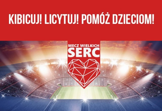 Mecz Wielkich Serc odbędzie się w czwartek, o godz. 11, w centrum sportowym PLEK (ul. Margonińska w Poznaniu)