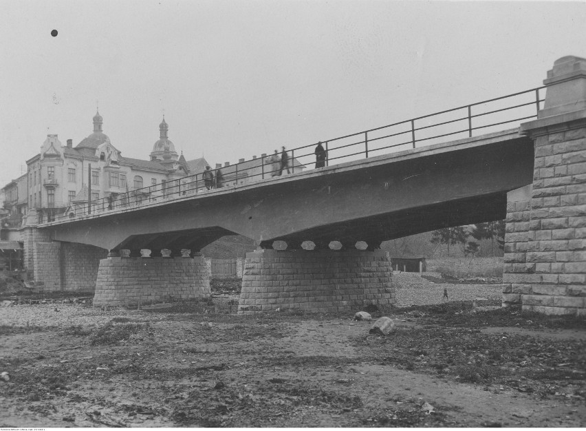 Most żelbetowy na Kamienicy (1939 r.)