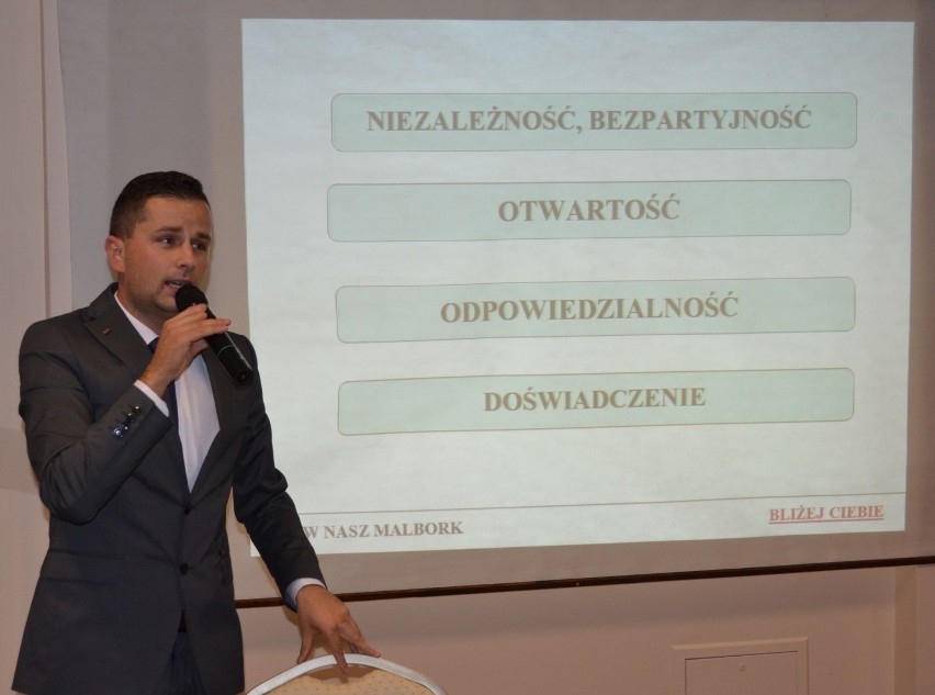 Jan Tadeusz Wilk wystartuje w wyborach burmistrza. Sprawdź kandydatów na radnych KWW Nasz Malbork