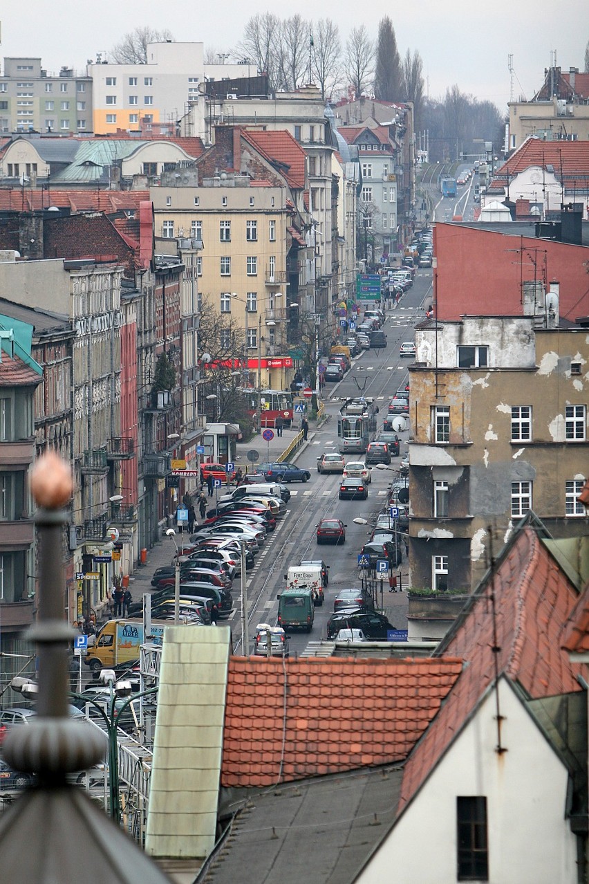 Ulica Kościuszki - odcinek w Śródmieściu