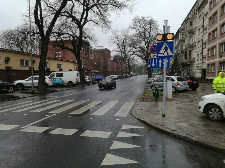 Wyjątkowe oświetlenie przejścia dla pieszych pojawiło się na ulicy Kopernika 