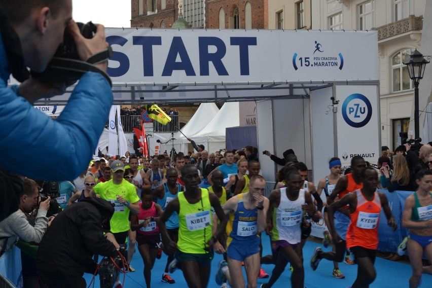 Start do Finału 15. Cracovia Maraton.