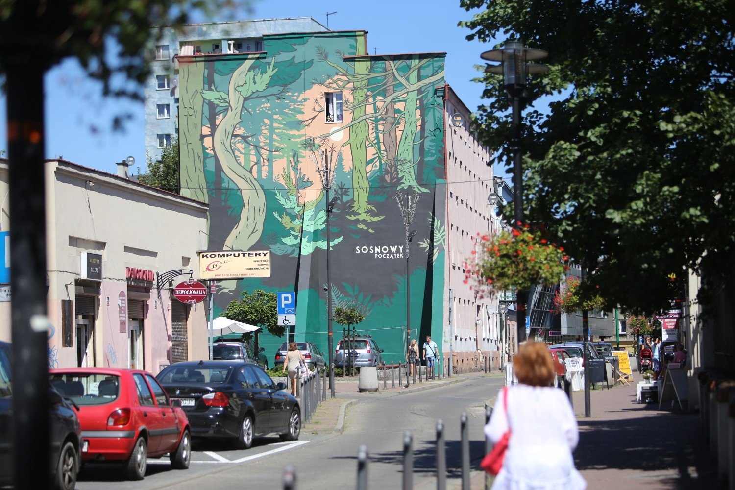 Sosnowy początek” już gotowy. To nowy mural w Sosnowcu | Sosnowiec Nasze  Miasto
